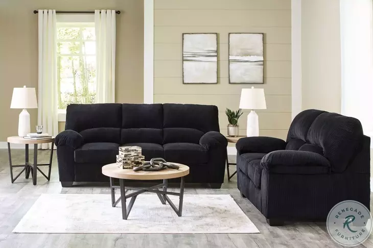 SimpleJoy Onyx Loveseat