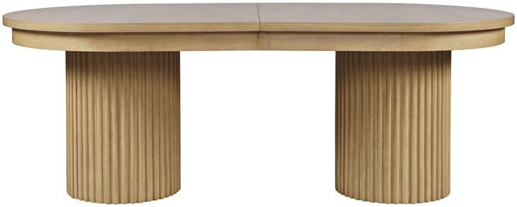 Auden Natural Extendable Oval Dining Table