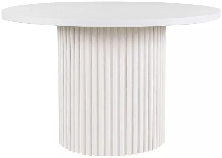 Auden White 48" Round Dining Table