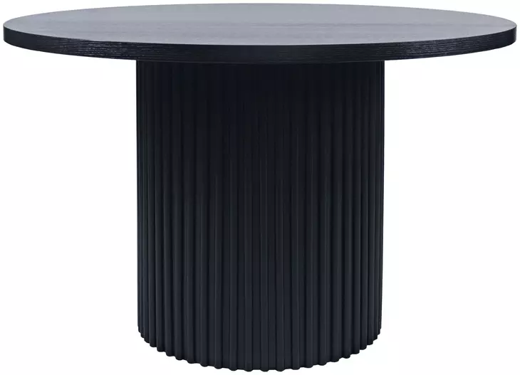 Auden Black 48" Round Dining Table