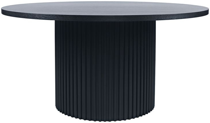 Auden Black 60" Round Dining Table