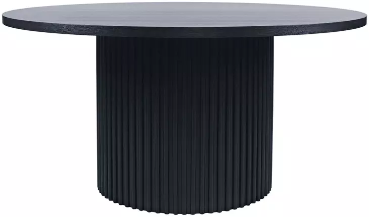 Auden Black 60" Round Dining Table