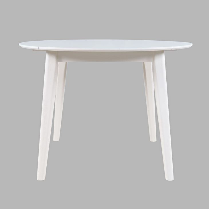 Percy White 42" Extendable Round Dining Table