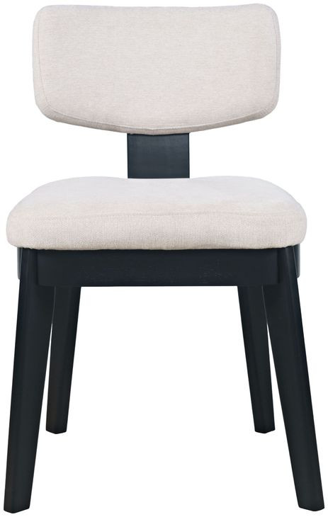 Tate Light Gray Upholstered Dining Chair Set of 2