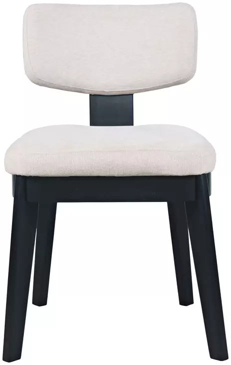 Tate Light Gray Upholstered Dining Chair Set of 2