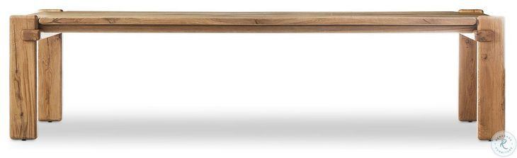 Marcia Natural Reclaimed French Oak 120" Rectangular Dining Table