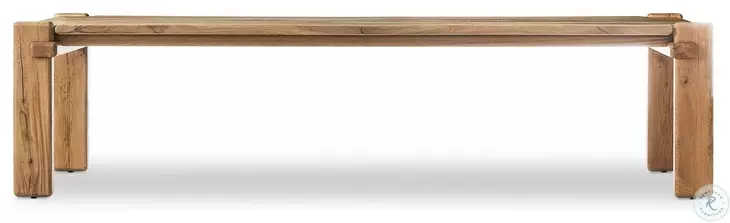 Marcia Natural Reclaimed French Oak 120" Rectangular Dining Table