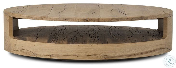Matheus Natural Reclaimed French Oak Coffee Table