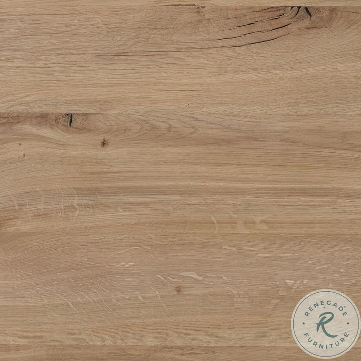 Matheus Natural Reclaimed French Oak Round End Table