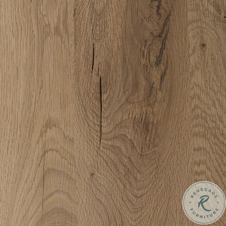 Renan Natural Reclaimed French Oak Round End Table
