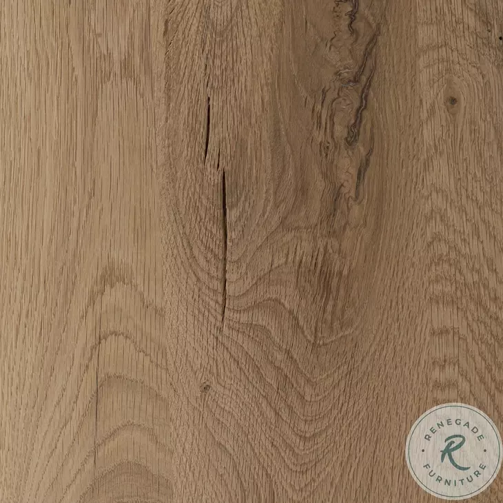 Renan Natural Reclaimed French Oak Round End Table