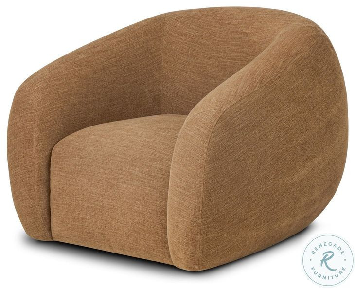 Channing Laughlin Ochre Swivel Chair