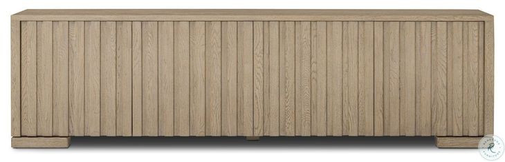 Ramos Bleached Oak Veneer 93" Media Console