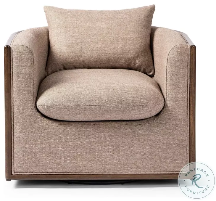 June Alcala Fawn Performance Fabric Swivel Chair