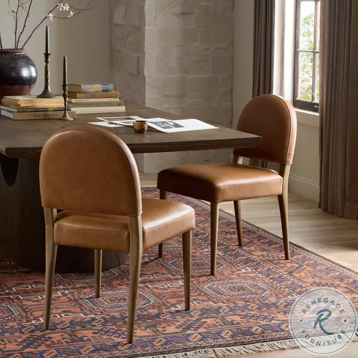 Abilene Chaps Saddle Dining Chair