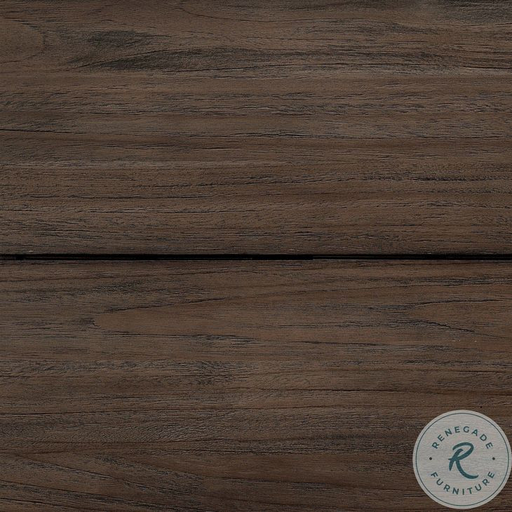 Paden Stained Toasted Brown Outdoor Oval Coffee Table