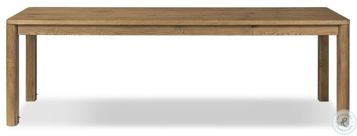 Noeline Resawn Worn Oak 116" Extendable Rectangular Dining Table
