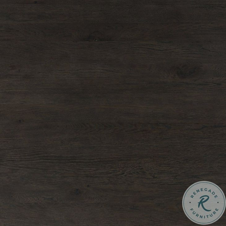 Noeline Cracked Smoked Black Veneer 116" Extendable Rectangular Dining Table