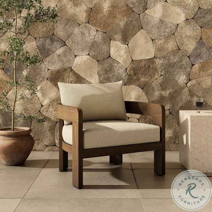 Jackson Ellor Beige Outdoor Chair