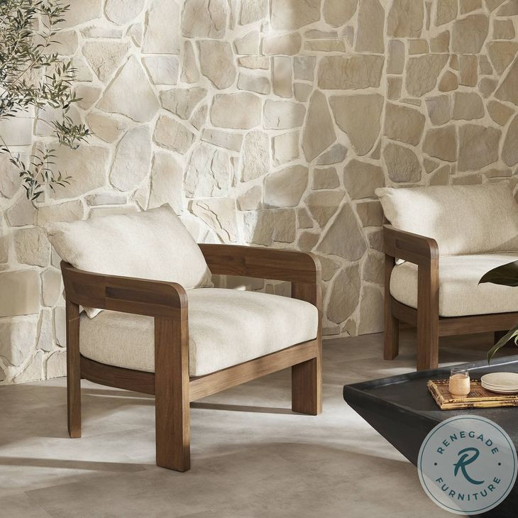 Jackson Ellor Beige Outdoor Chair