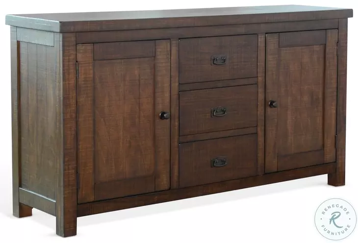 Havenstead Dark Brown 66" Buffet