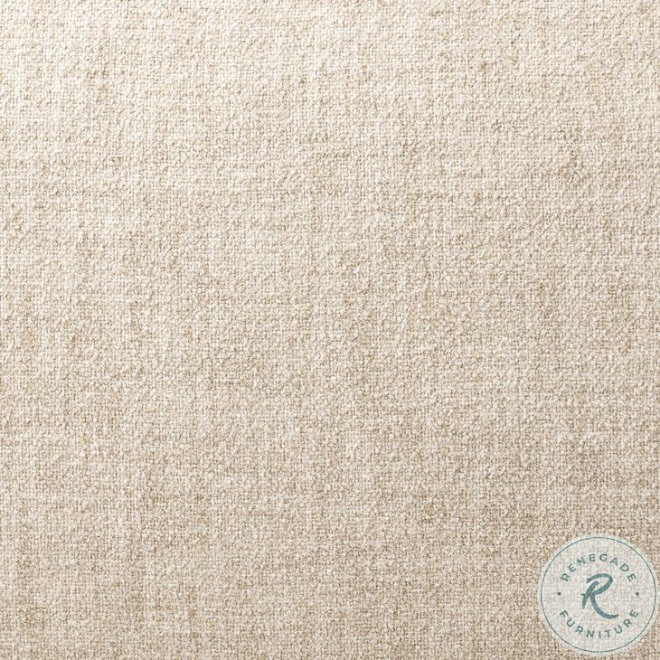 Channing Yuma Cream Performance Fabric 100" Upholstered Sofa