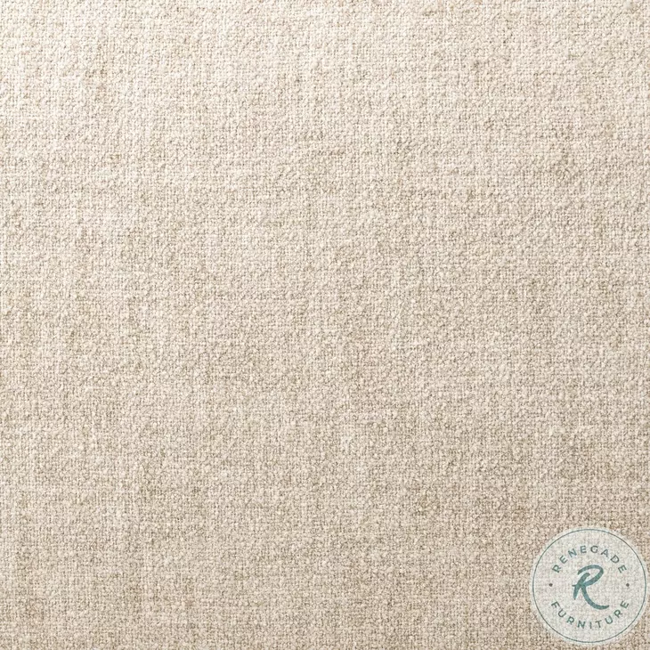 Channing Yuma Cream Performance Fabric 100" Upholstered Sofa