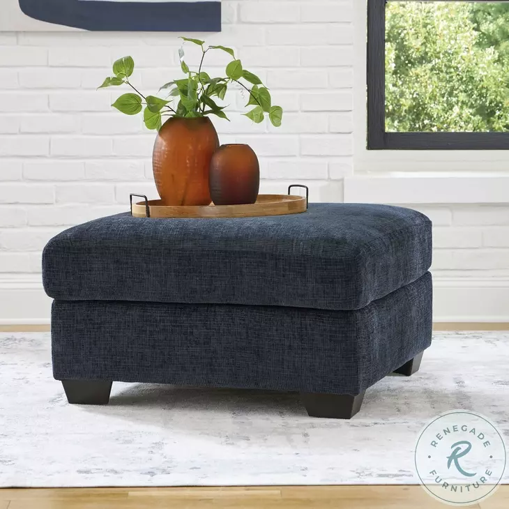 Aviemore Ink Oversized Accent Ottoman