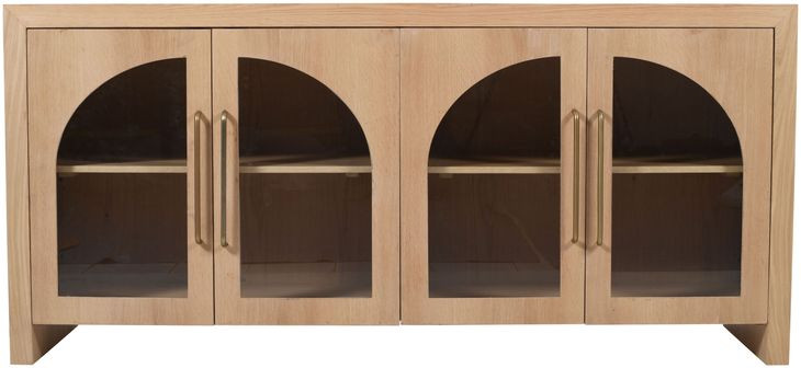 Archimedes Oak 4 Door 60" Sideboard