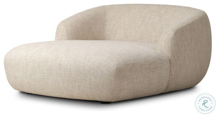 Channing Yuma Cream Performance Fabric Upholstered Living Room Set