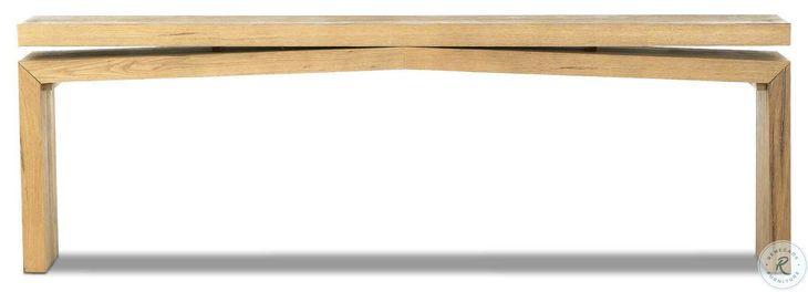 Matthes Worn Oak Veneer 94" Console Table