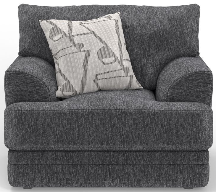 Tyson Slate Chair with Cuddler Cushion