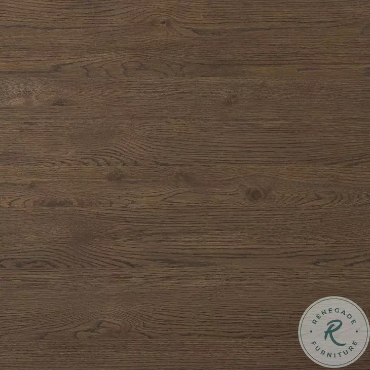 Valen Rustic Brown Oak Veneer Rectangular Coffee Table
