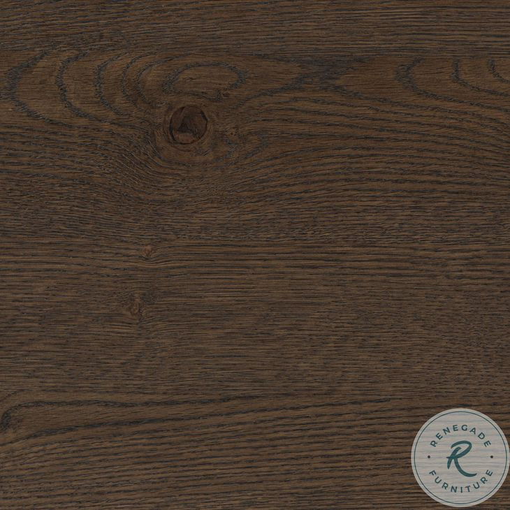 Valen Rustic Brown Oak Veneer 6 Drawer Dresser