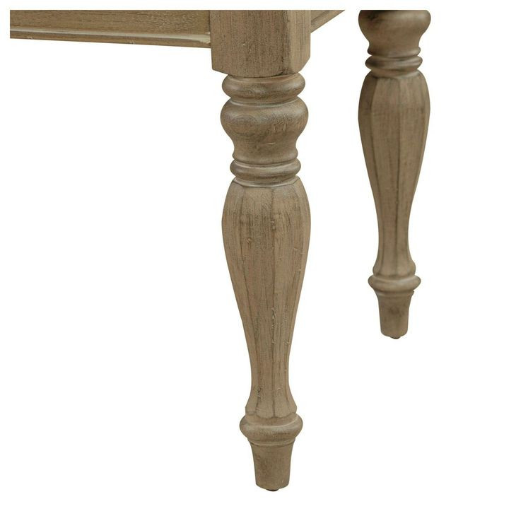 Camellia Manor Weathered Bisque Splat Back Side Chair Set of 2