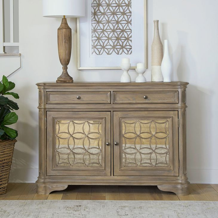 Camellia Manor Weathered Bisque 2 Door Buffet