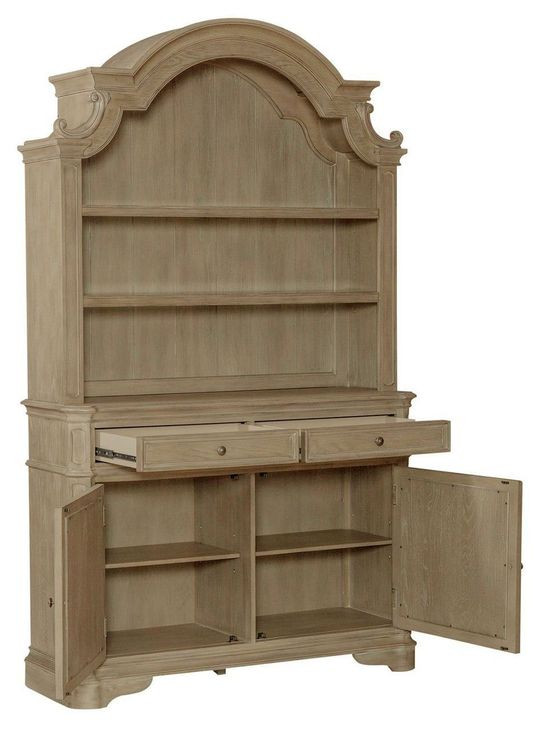 Camellia Manor Weathered Bisque 42" Round Dining Room Set