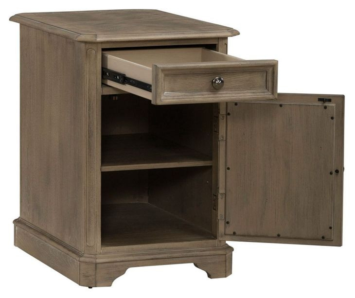 Magnolia Manor Weathered Bisque Rectangular Occasional Table Set