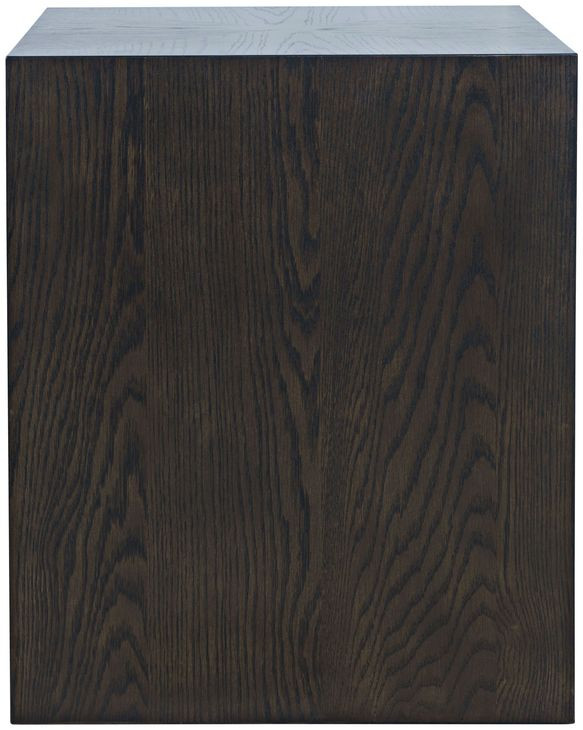 Laurel Espresso 15" Square End Table