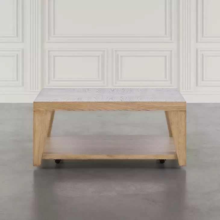Laurel Creek Natural Rectangular Occasional Table Set with Storage