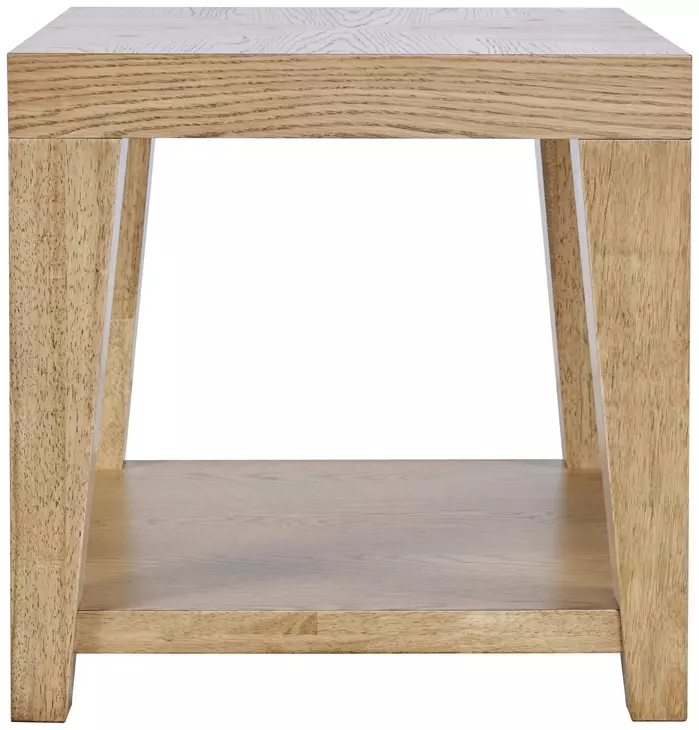 Laurel Natural 24" Square End Table