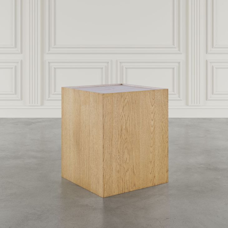 Laurel Natural 15" Square End Table