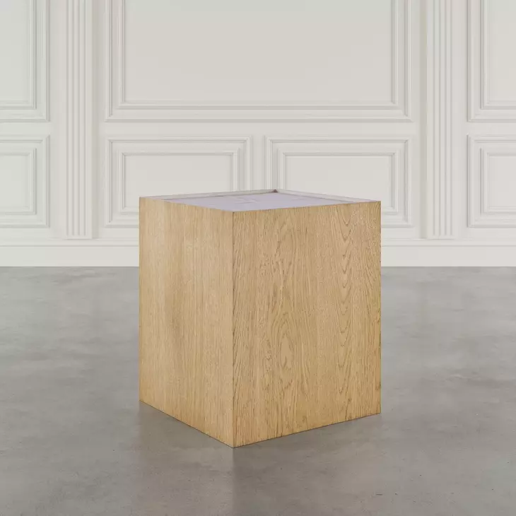 Laurel Natural 15" Square End Table