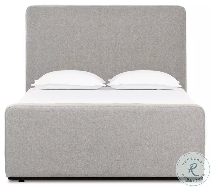 Colt Aldred Silver Performance Fabric King Upholstered Bed