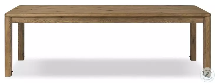 Noeline Resawn Worn Oak 136" Extendable Rectangular Dining Table