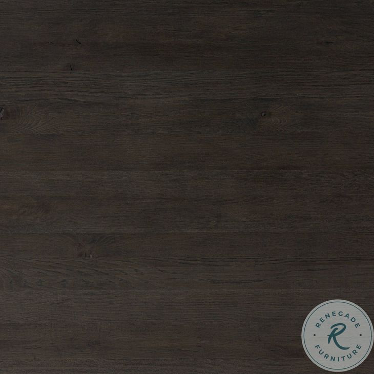 Noeline Cracked Smoked Black Oak 136" Extendable Rectangular Dining Table