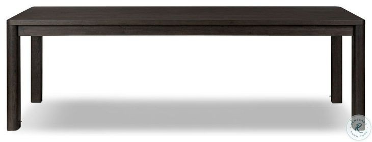 Noeline Cracked Smoked Black Oak 136" Extendable Rectangular Dining Table