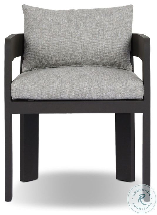 Jackson Concha Fog Outdoor Metal Dining Chair