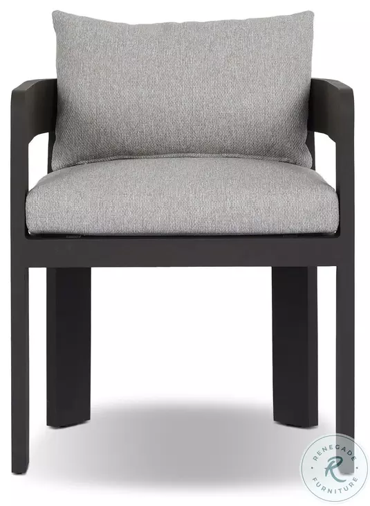 Jackson Concha Fog Outdoor Metal Dining Chair