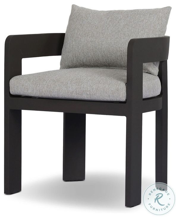 Jackson Concha Fog Outdoor Metal Dining Chair